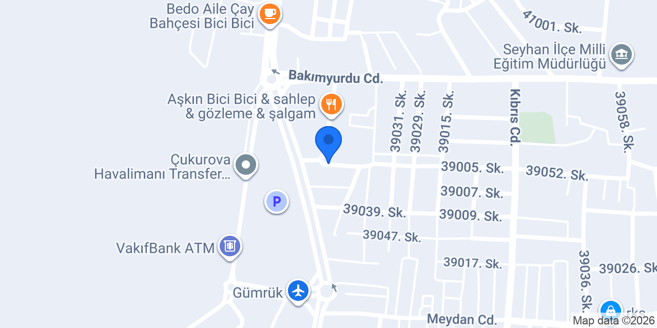 Sezgi Oto Kiralama konumu