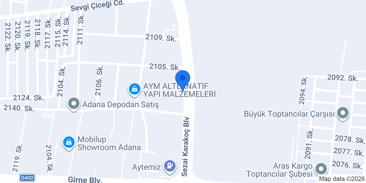 EKAY Elektrik konumu