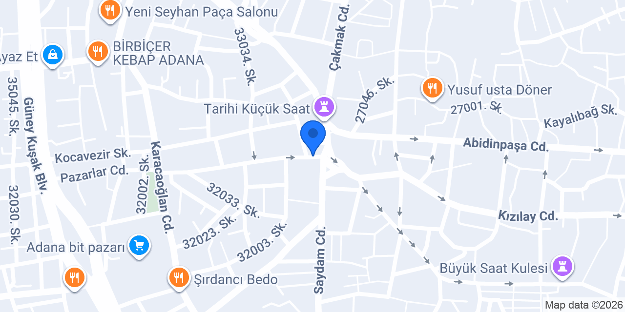 Öz Asmaaltı Kebap Salonu konumu