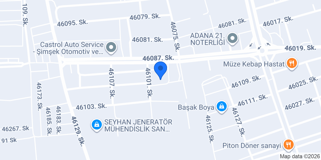 SYS Oto Kaporta konumu