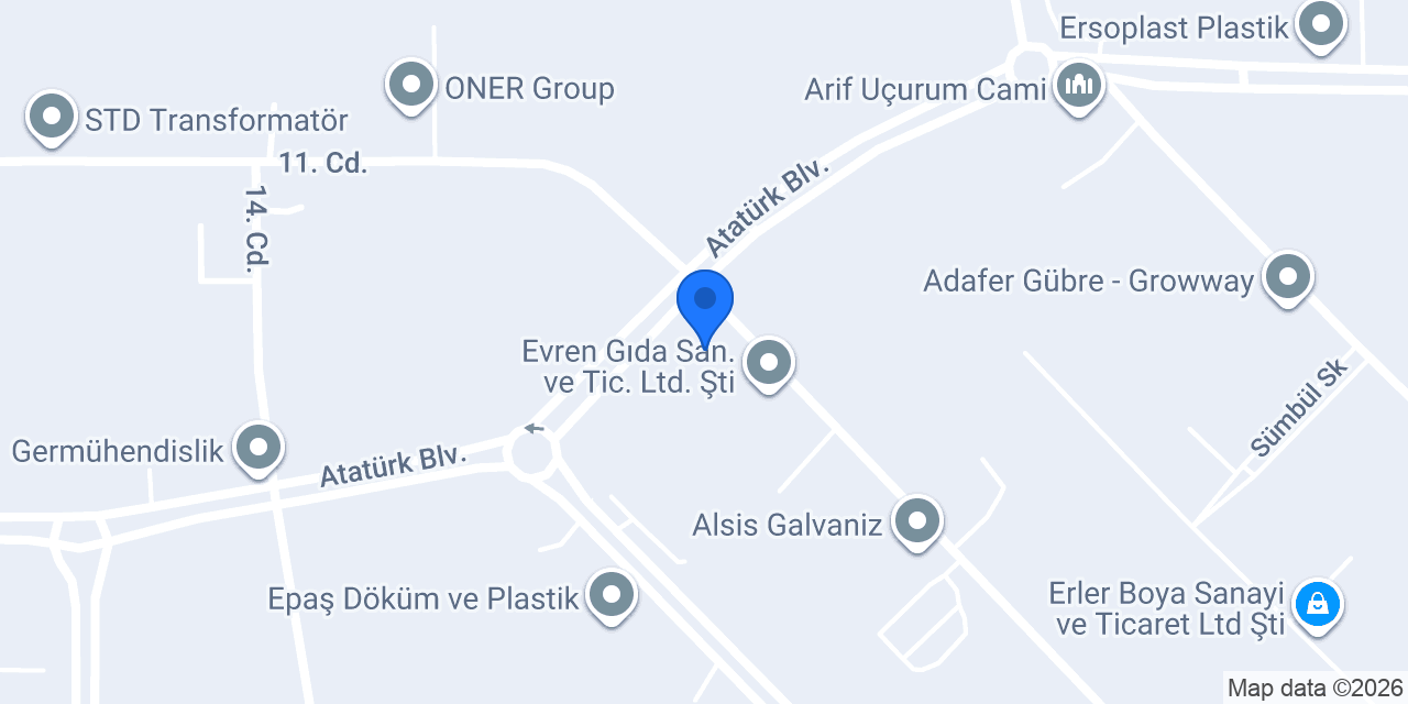 Ata Mekatronik konumu