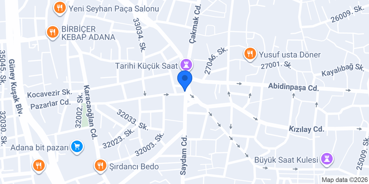 Ecem Cafe konumu