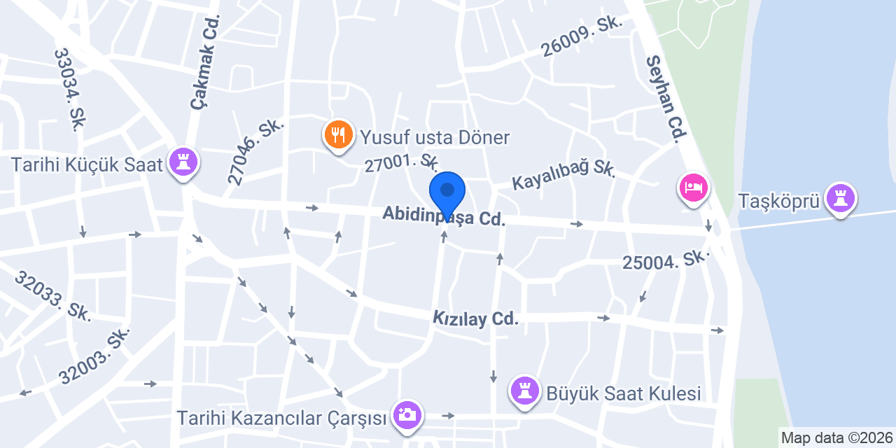 Çınardent diş kliniği Dt Ozan Çelik konumu