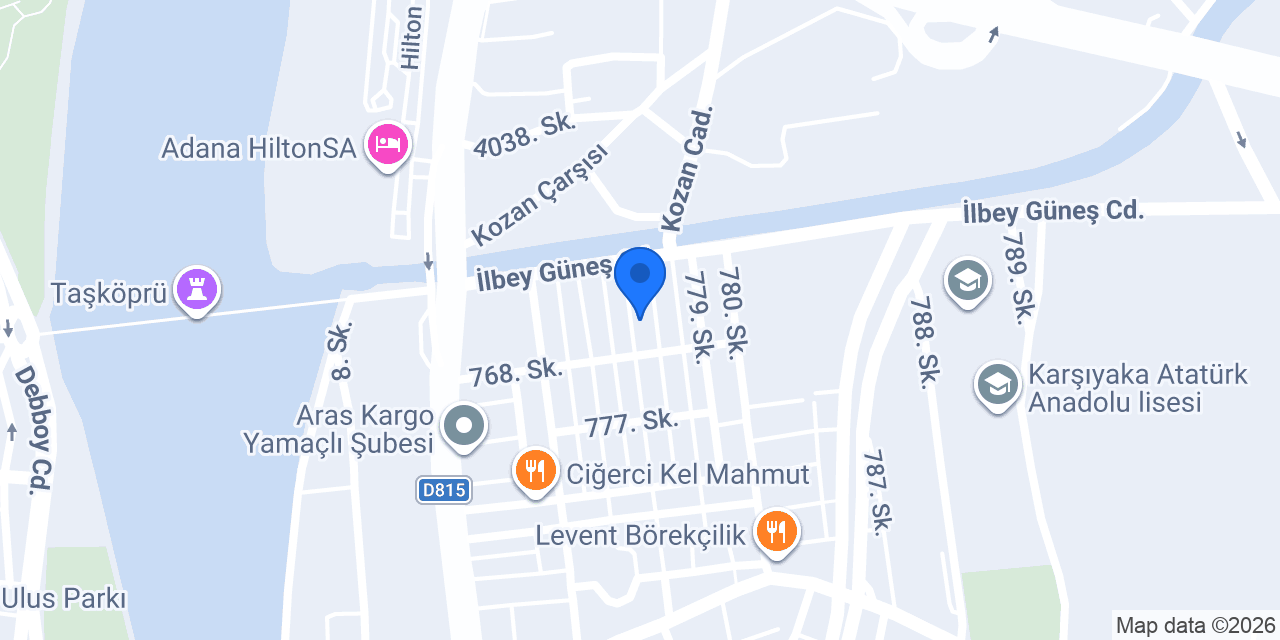 Ergün Teknik Hırdavat konumu
