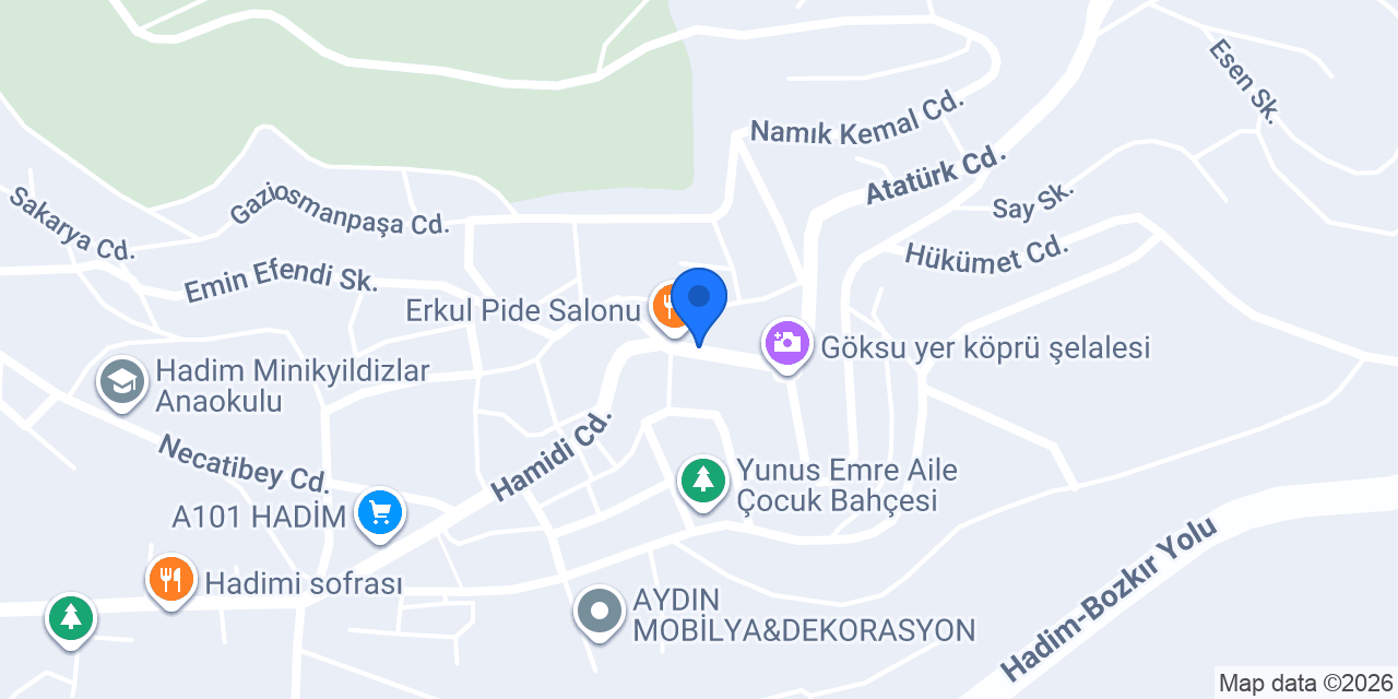 ÇETİN AV BAYİİ konumu