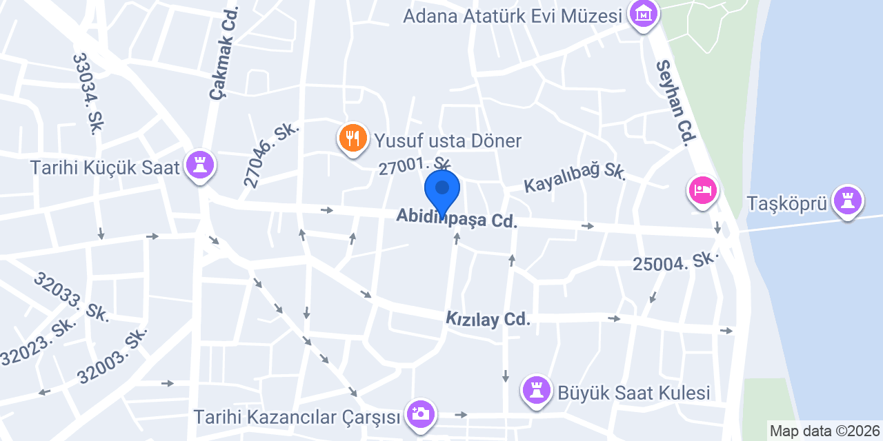 Seven Perde Dekor konumu