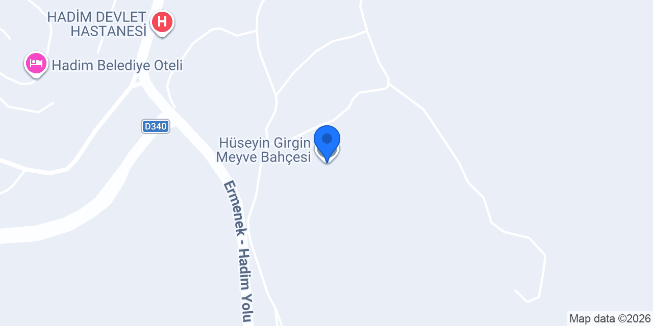 Hüseyin Girgin Meyve Bahçesi konumu
