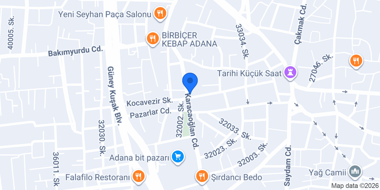 Aydın Züccaciye konumu