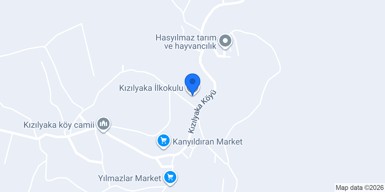 Kızılyaka İlkokulu konumu