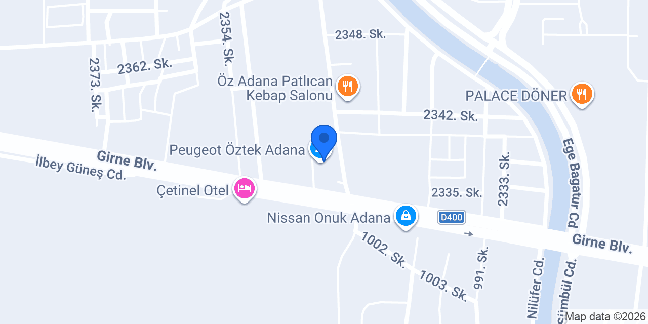 Citroën Öztek Adana konumu