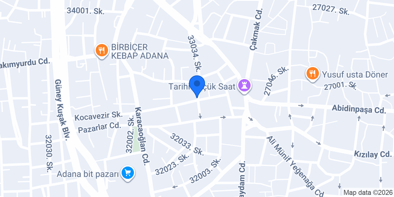 Sedef Sürücü Kursu konumu