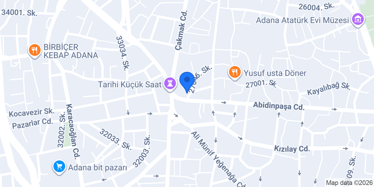 Emin Ümit Kuyumculuk konumu