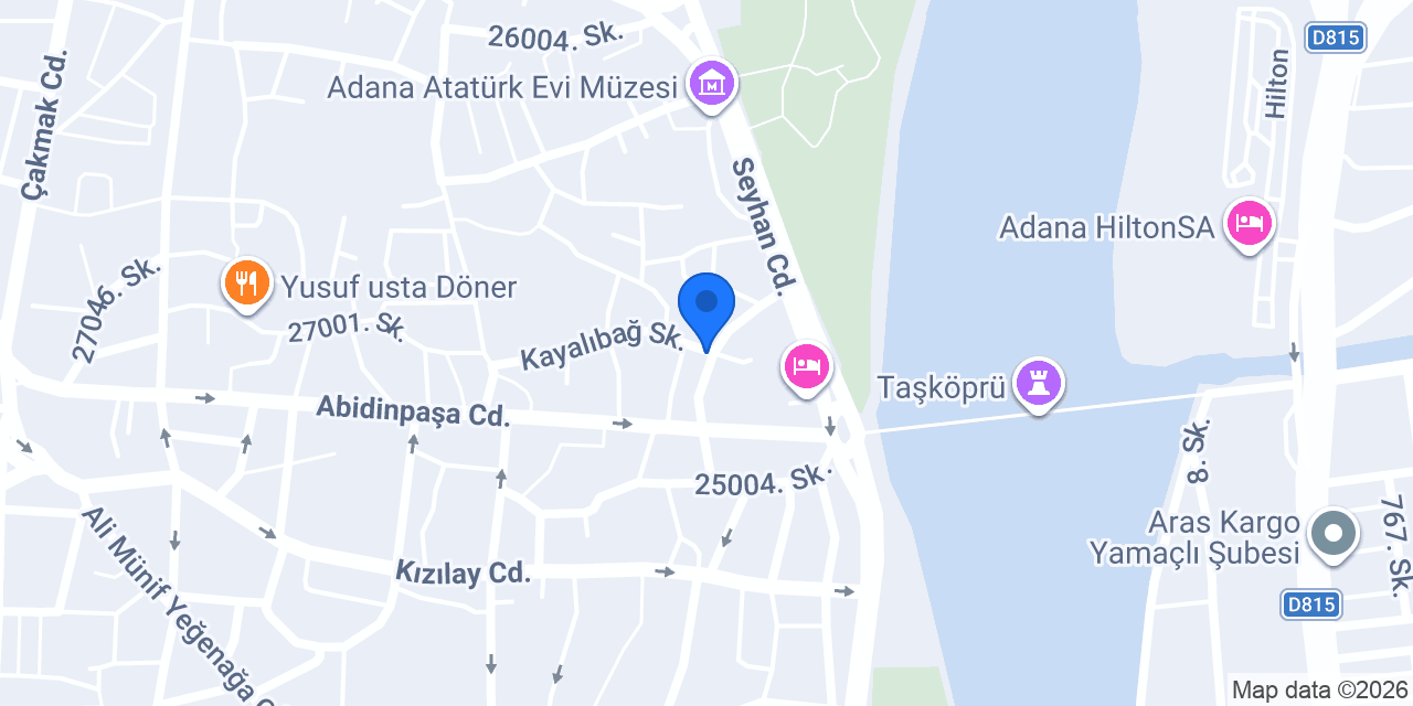 KALEFETOĞLU sac san.ve tic.ltd.şti. konumu