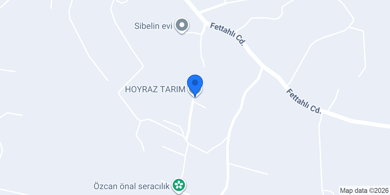 HOYRAZ TARIM konumu