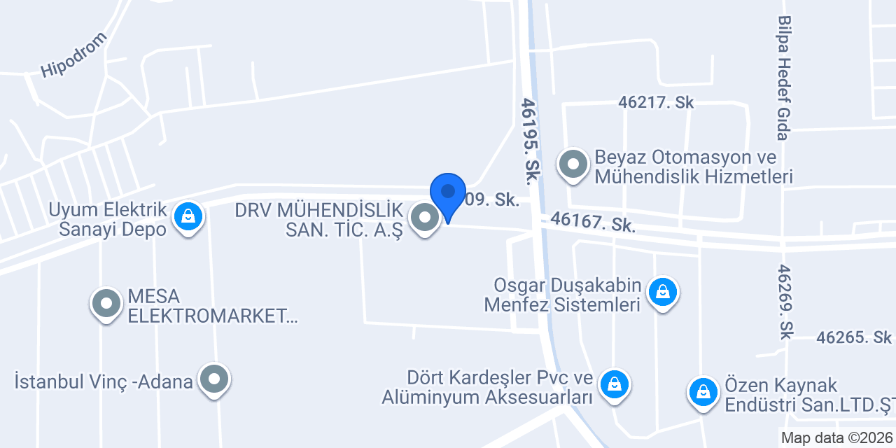 CSE KONTROL SİSTEMLERİ konumu