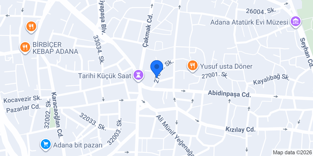 Tepebağ Çiçek Evi konumu