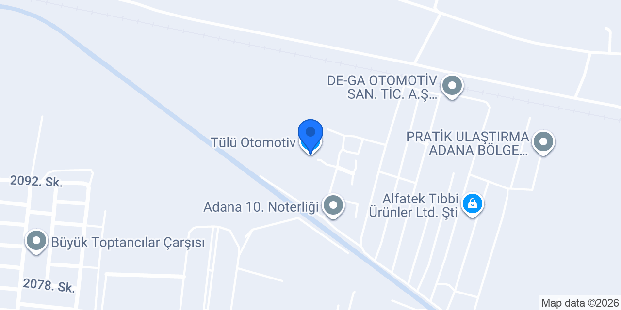 Tülü Otomotiv konumu