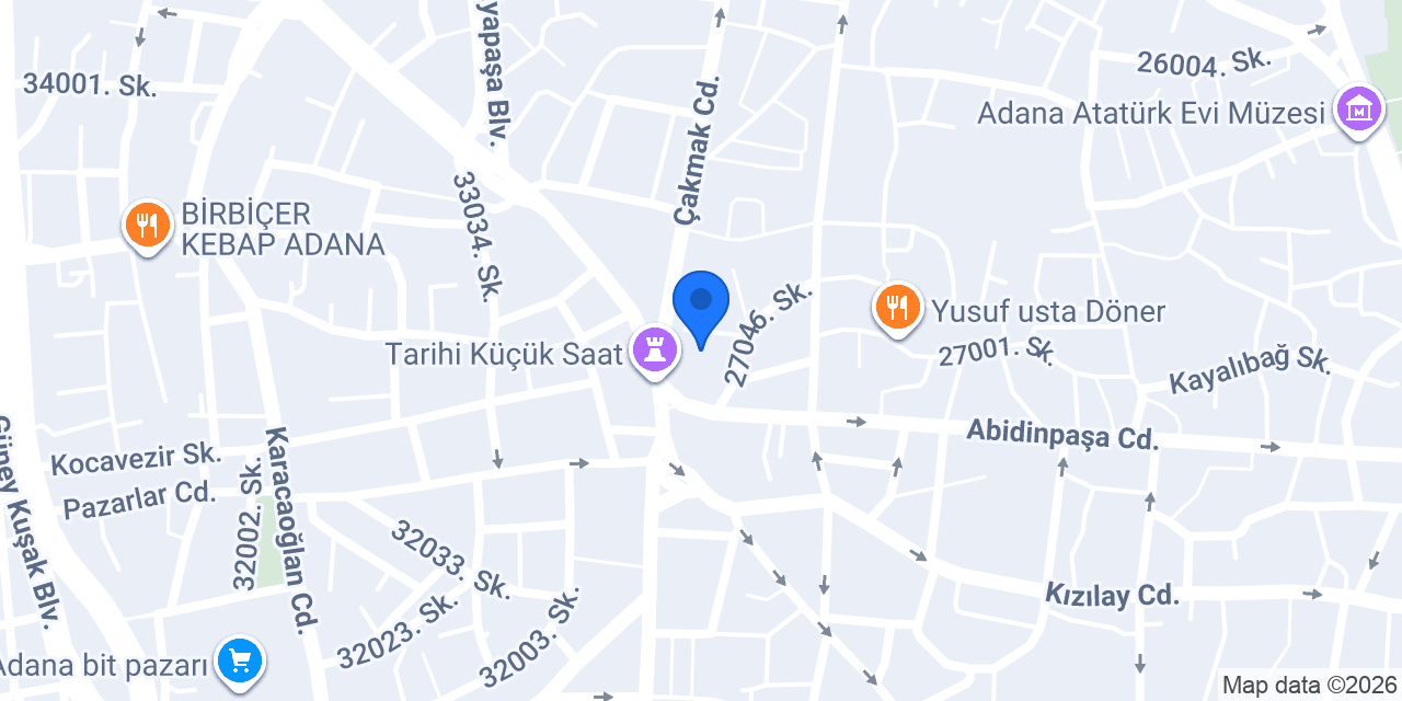 Adana Gümüş - Ruby Gümüş konumu