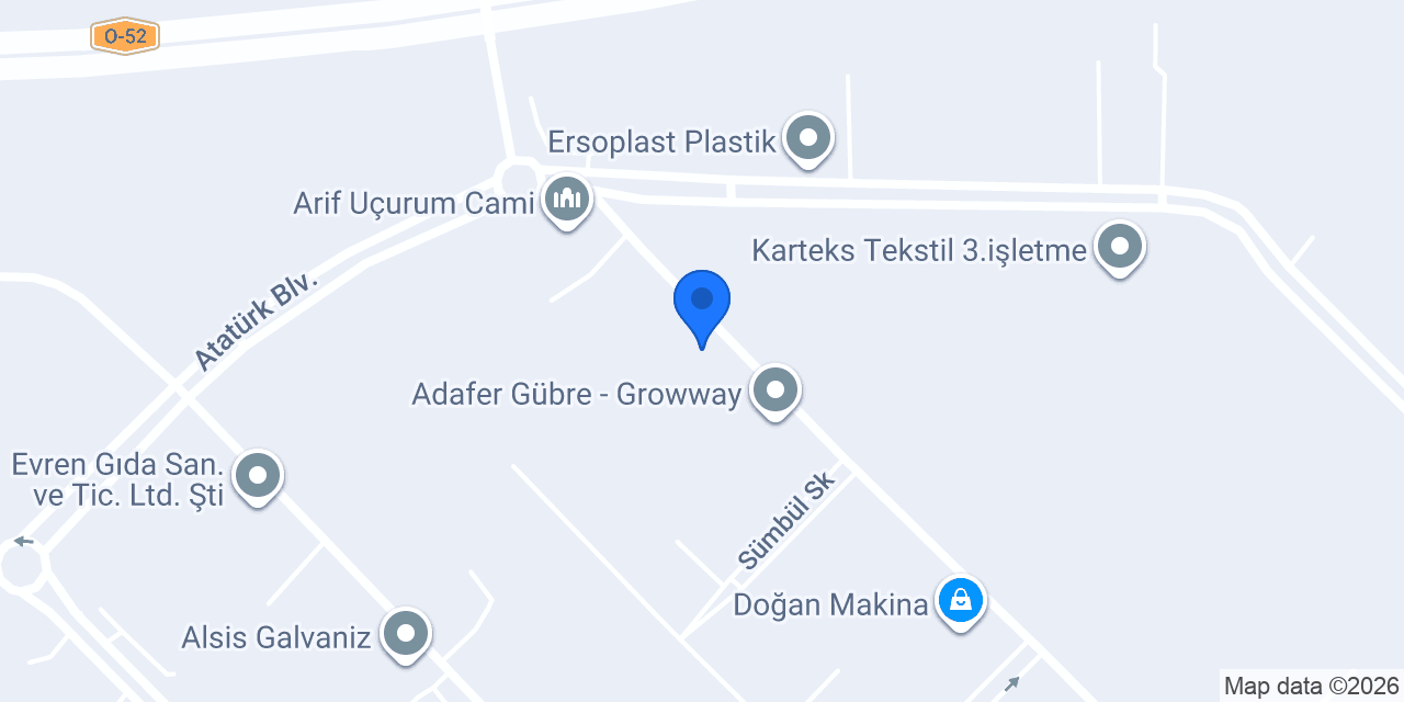 Alset Plastik konumu