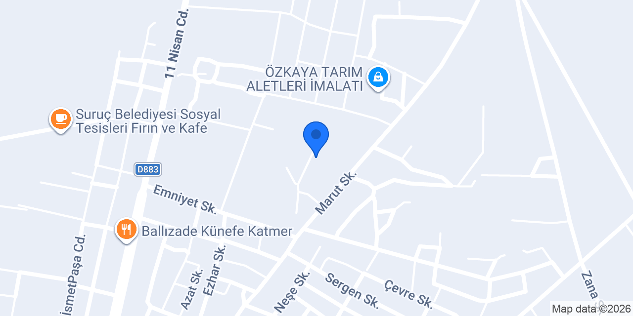 Halef usta konumu