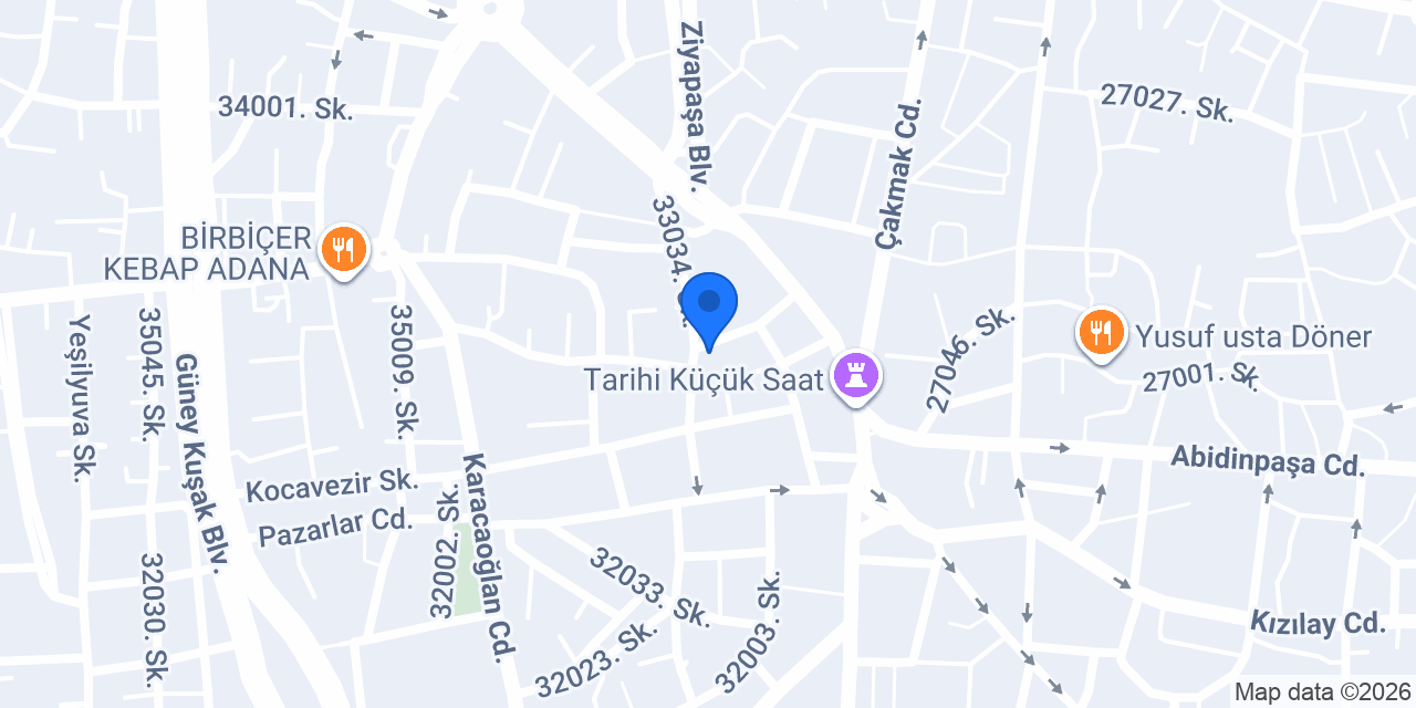 Demir Tuhafiye konumu