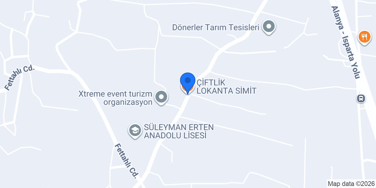 ÇİFTLİK LOKANTA SİMİT konumu