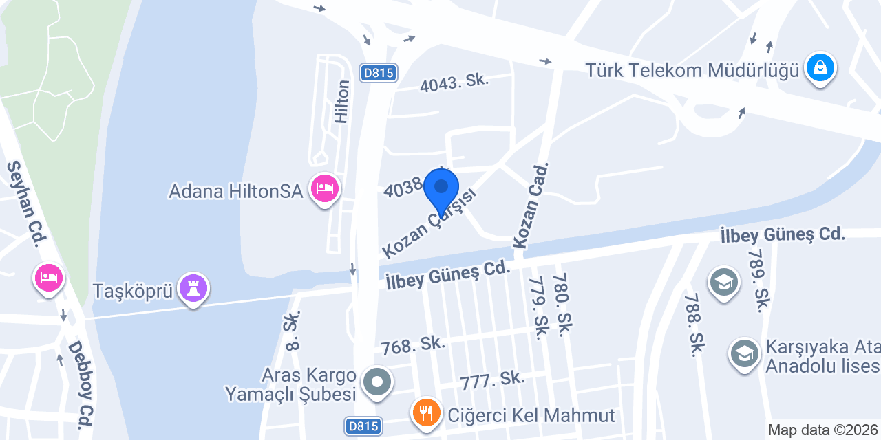 Keskin Veteriner Kliniği konumu