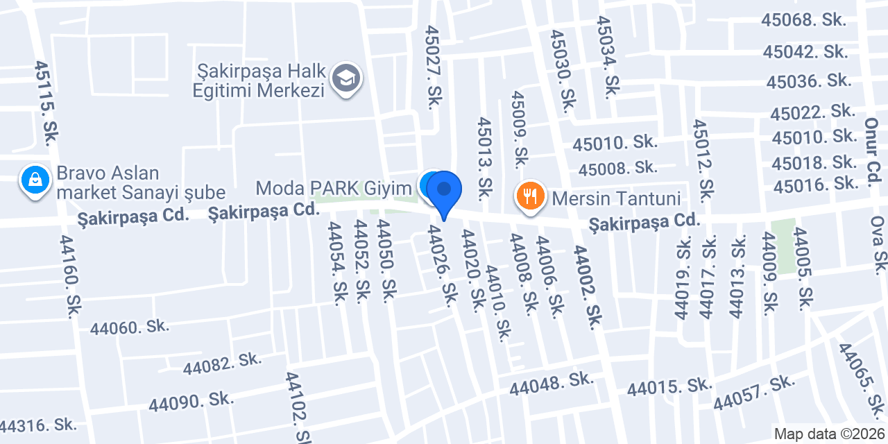 Şimşek Ticaret konumu
