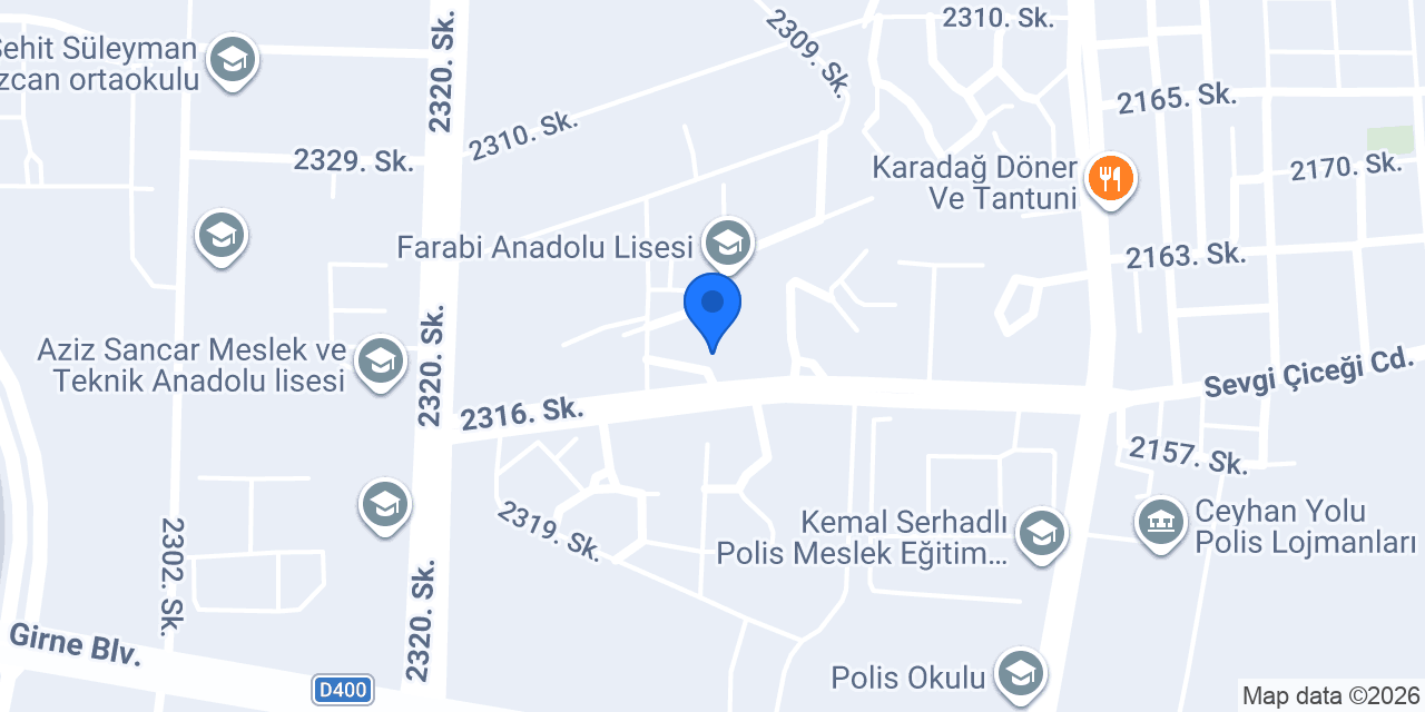 ATAKENT ANAOKULU konumu