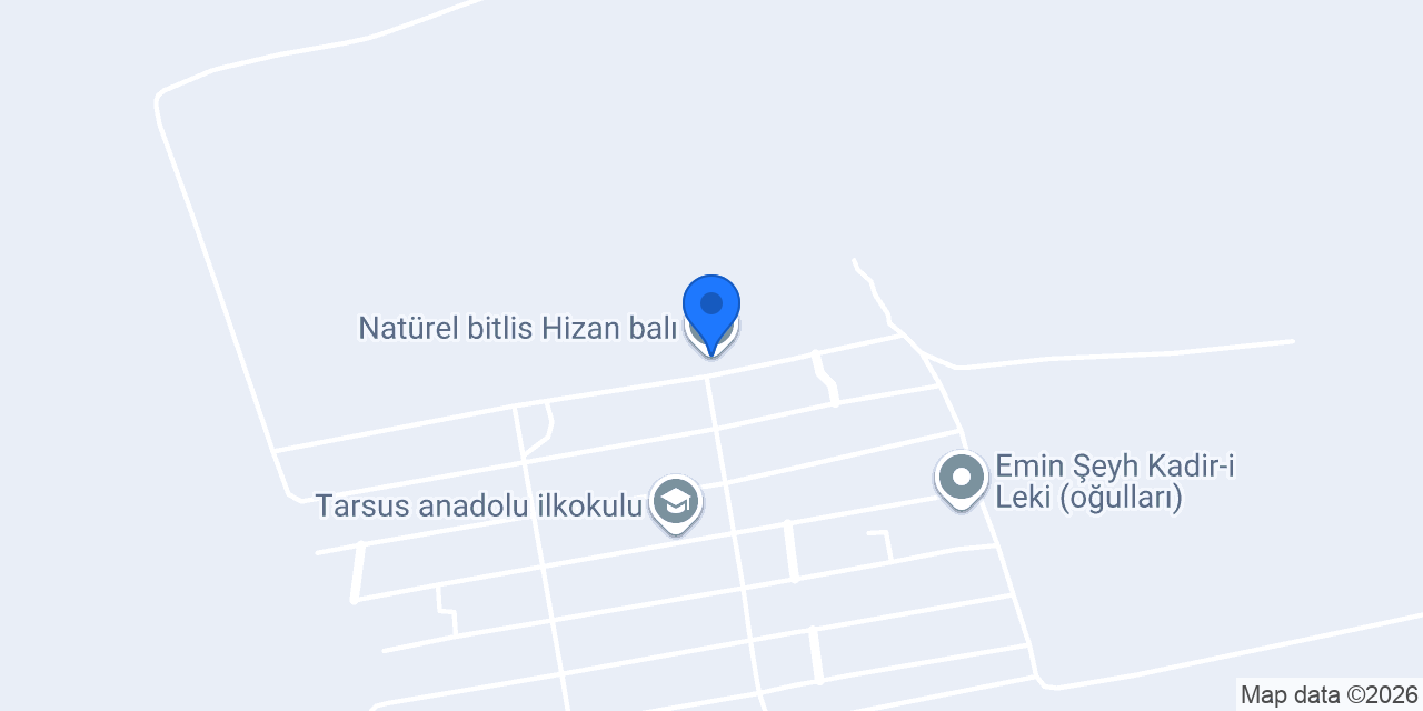 Natürel bitlis Hizan balı konumu