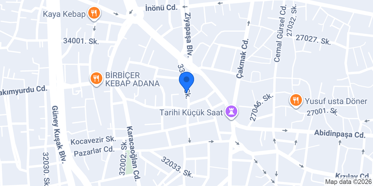 Ekspress GO Kurye konumu