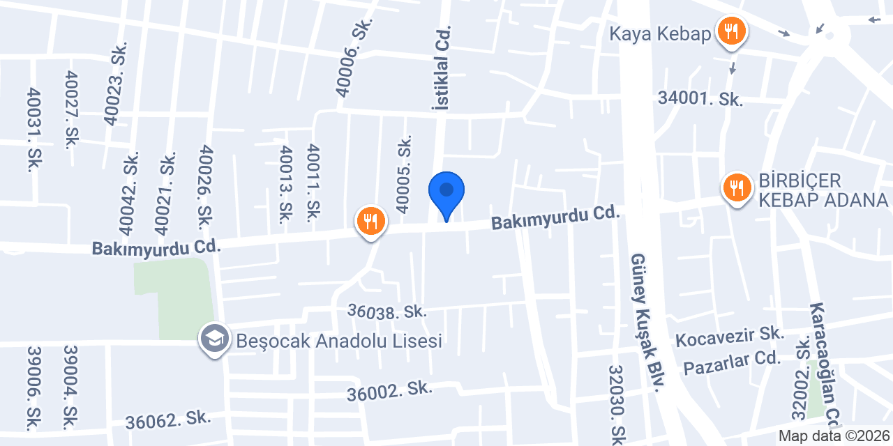 Orkide Eczanesi konumu
