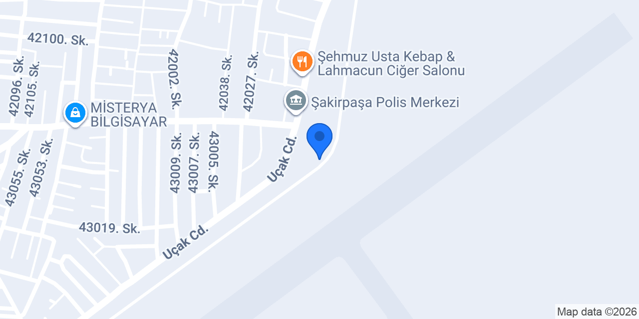 Meydan Terminal PTT Şubesi konumu