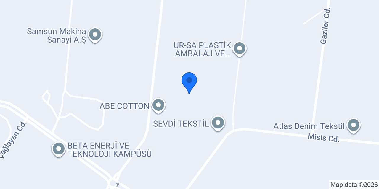 Öncü Krom Çelik konumu