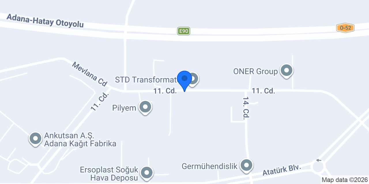 Şipal Mobilya konumu