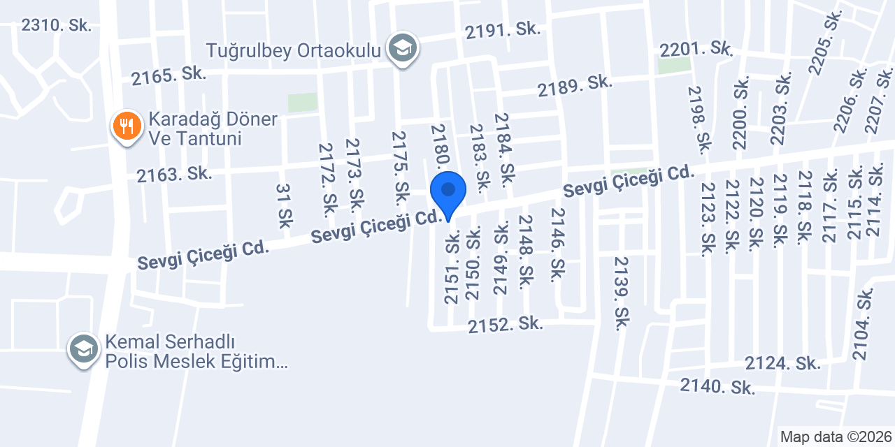 Kardeşler Pastanesi konumu