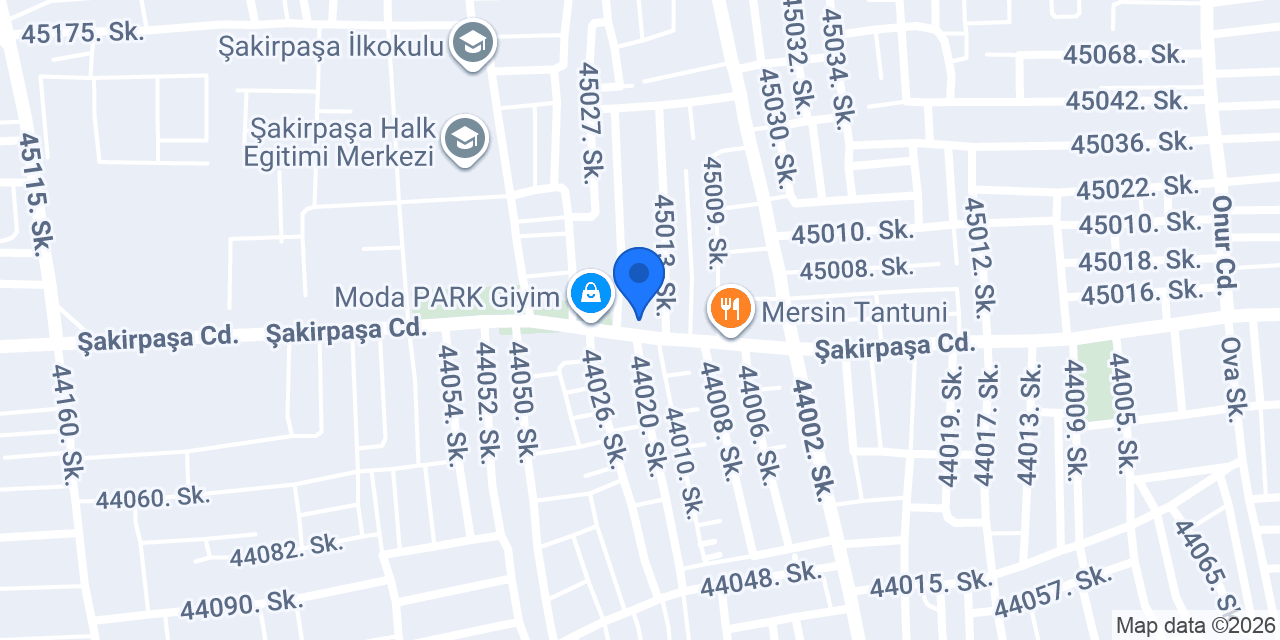 Destina Tasarım konumu