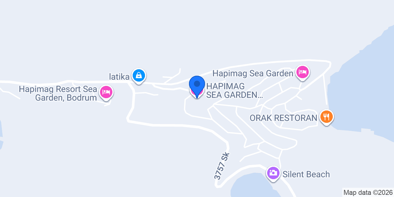 HAPIMAG SEA GARDEN RESORT BODRUM konumu