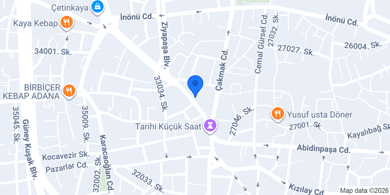 Diş Hekimi Ramazan Gül konumu