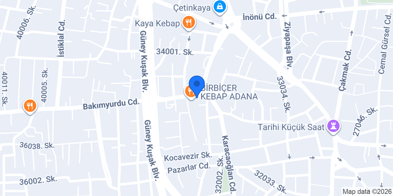 SANAL ENDÜSTRİYEL MUTFAK CİHAZLARI konumu