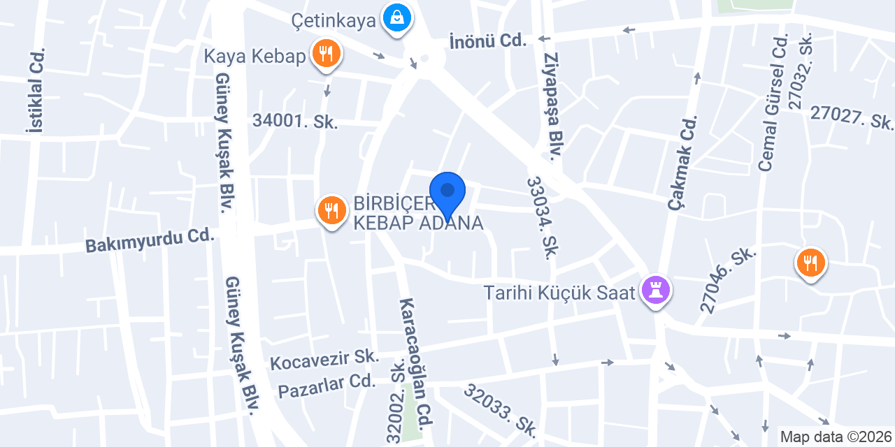 Kebapçı Fuat konumu
