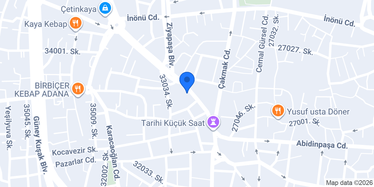 Gençler Kuyumculuk konumu