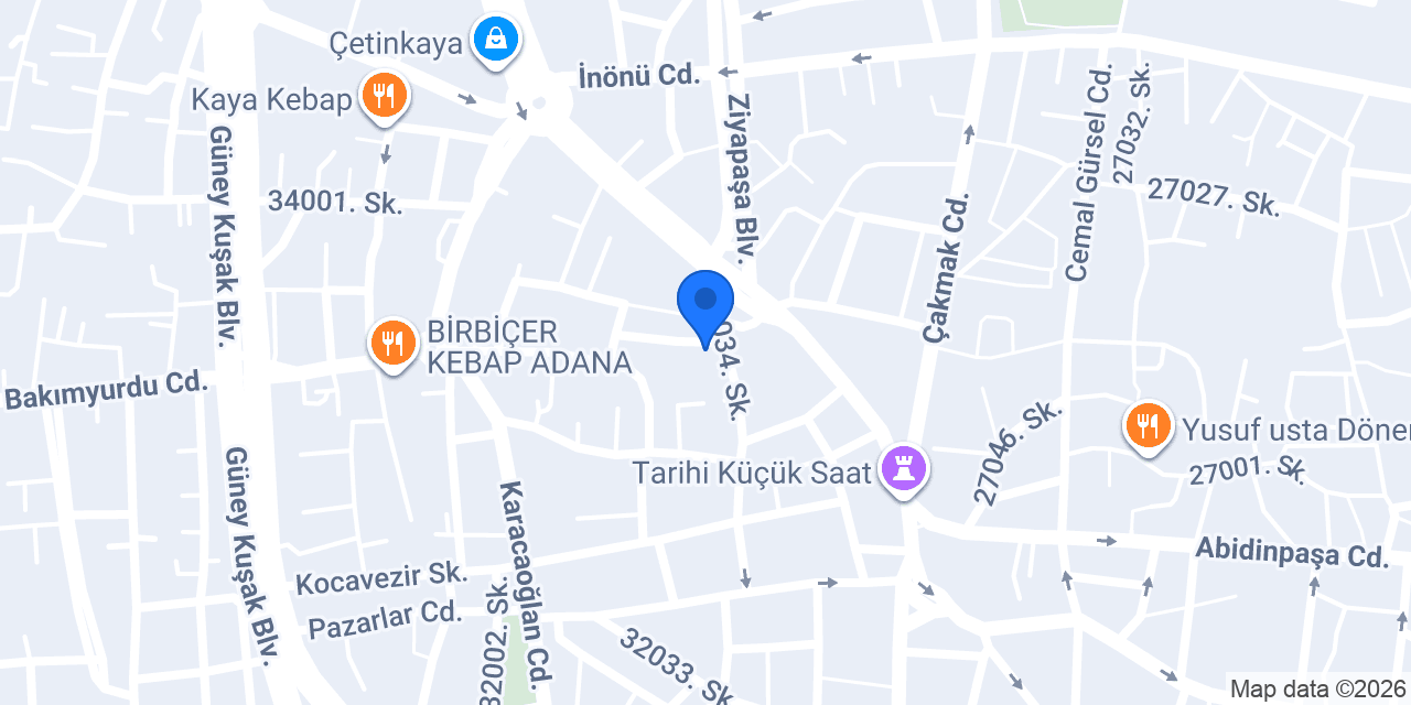 Geçioğlu Tekstil konumu