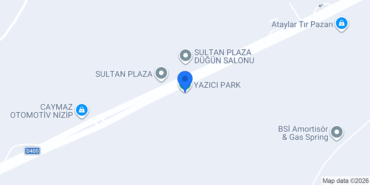 YAZICI PARK konumu