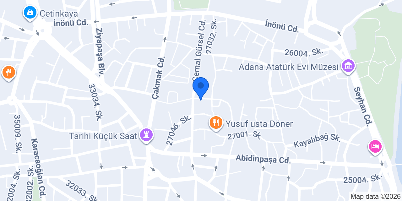 Akgün Matbaa konumu