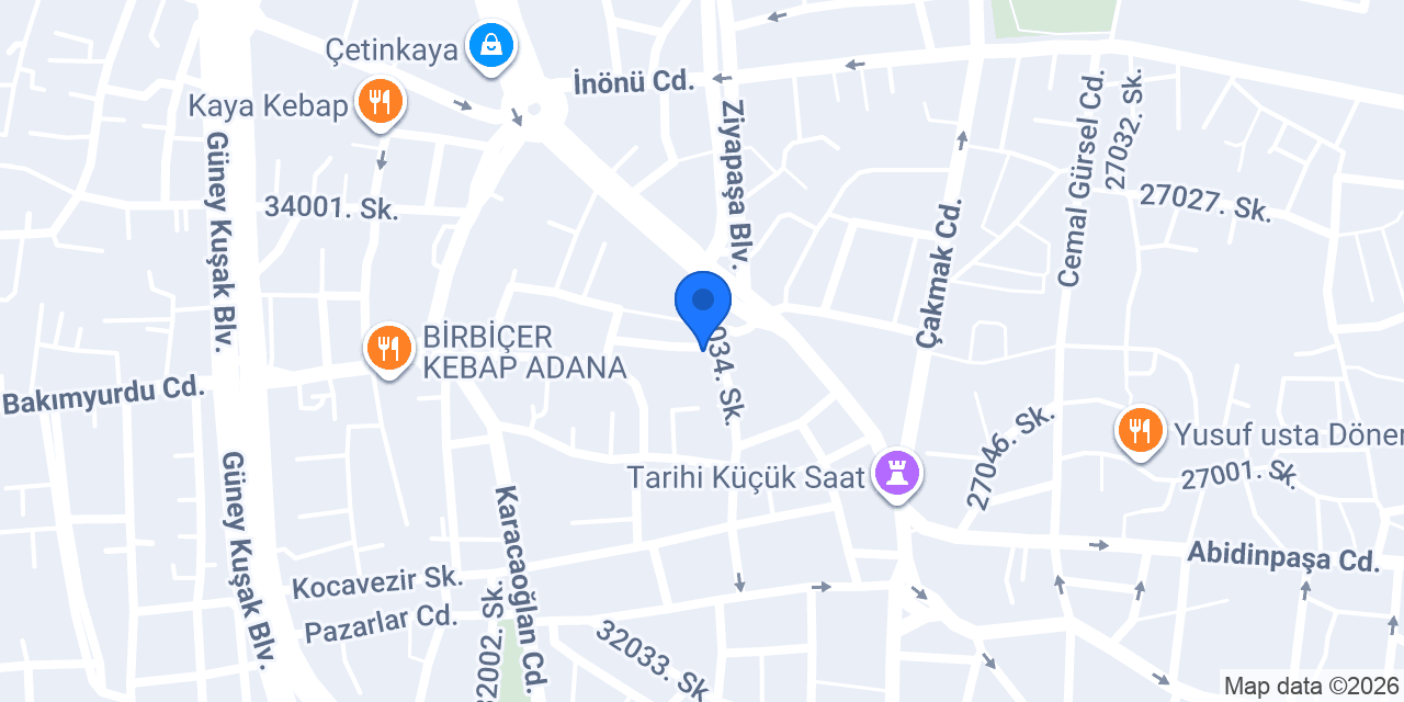 Aksam Tekstil konumu