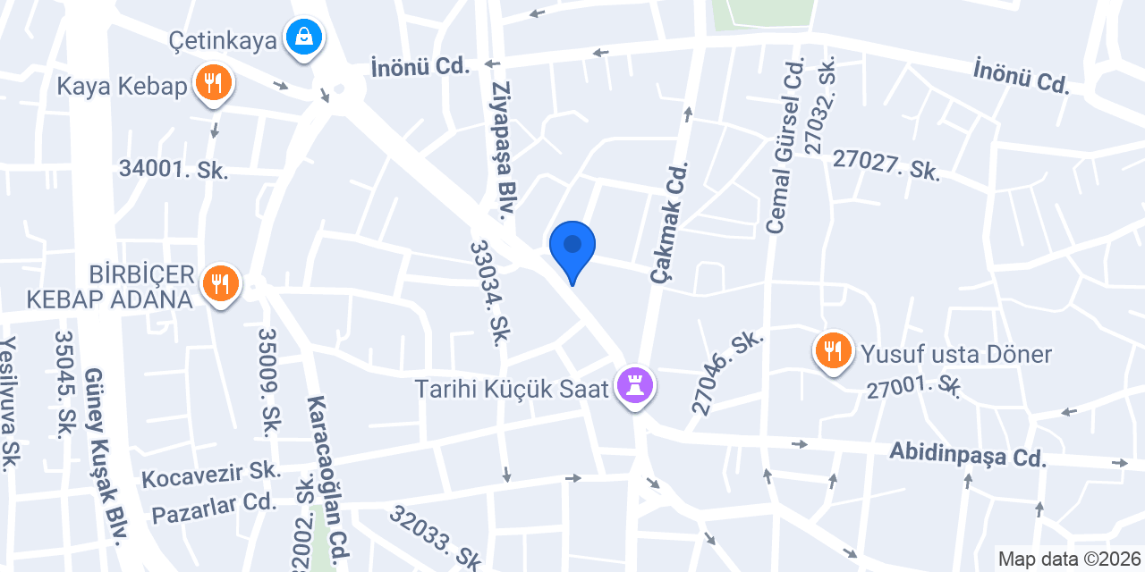 Efes Kuyumcu Adana konumu