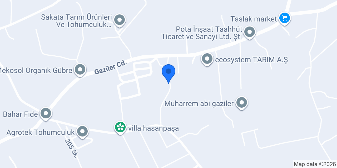 Küçük Baş Kaplan Besicilik konumu