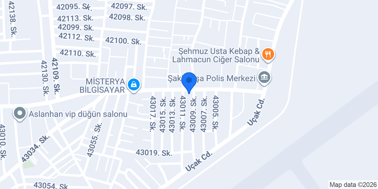 Arslan Tesisat konumu