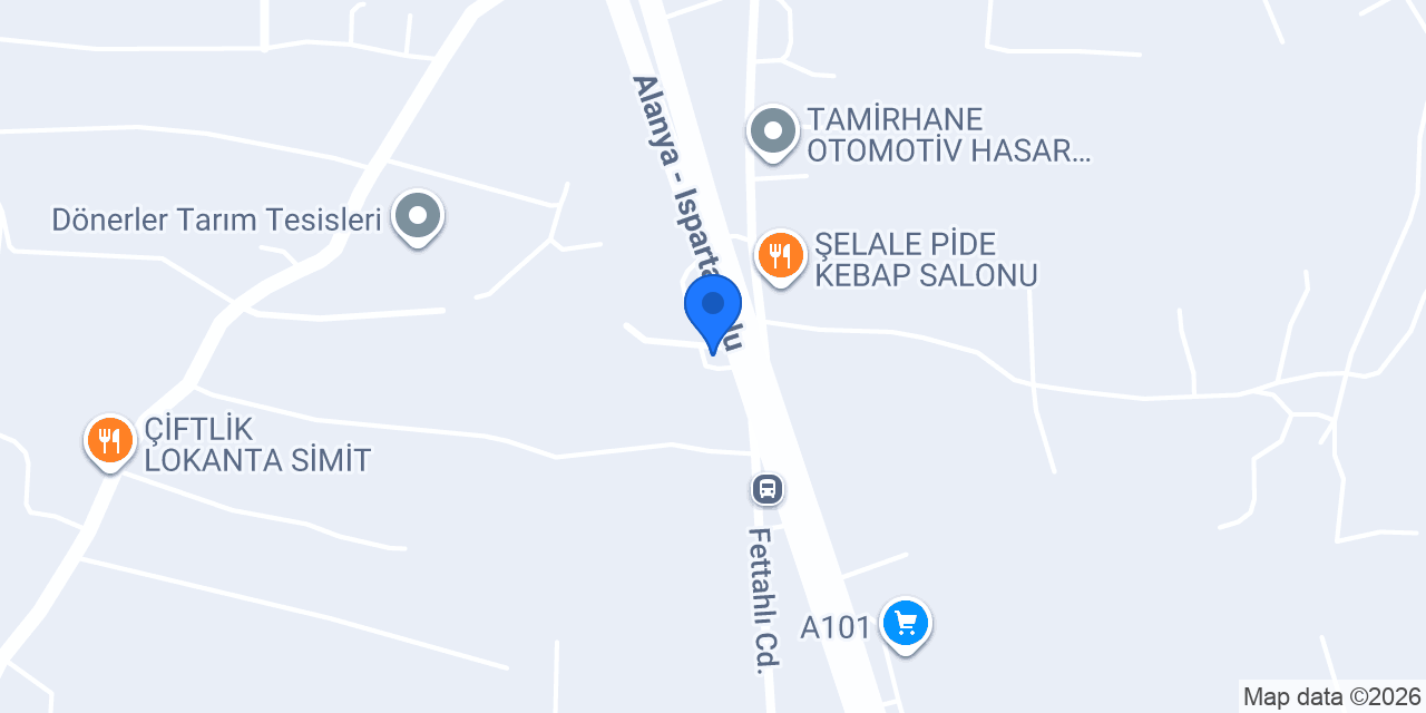NC Tarım Ltd. Şti. konumu